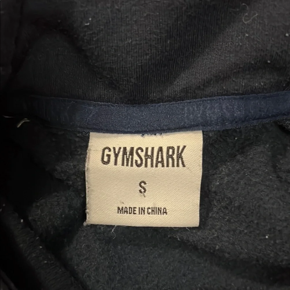Gymshark Blue Sweatshirt with White Accents - Picture 5 of 7